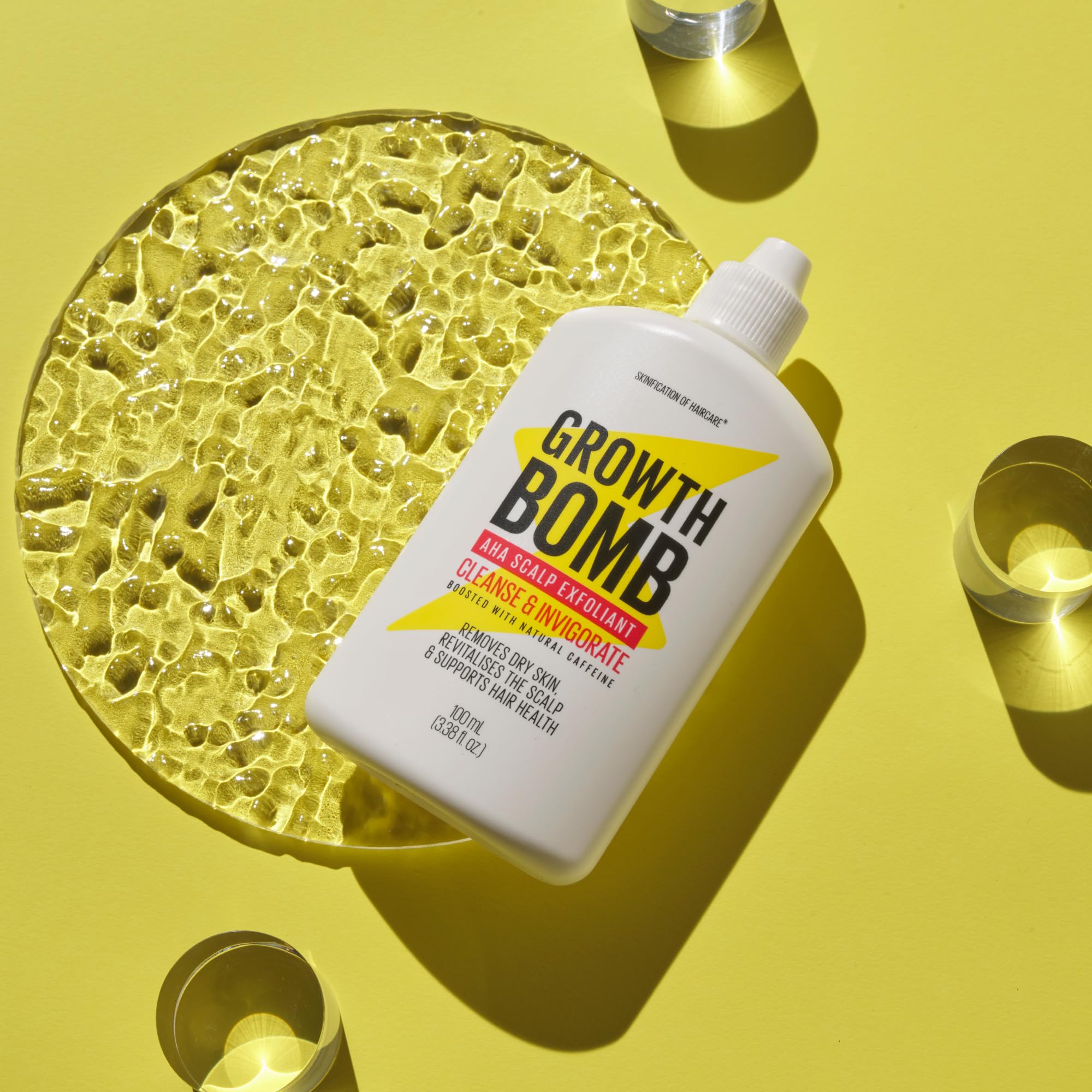 Growth Bomb poder vegetal yerba mate: opción natural para el cuidado capilar.