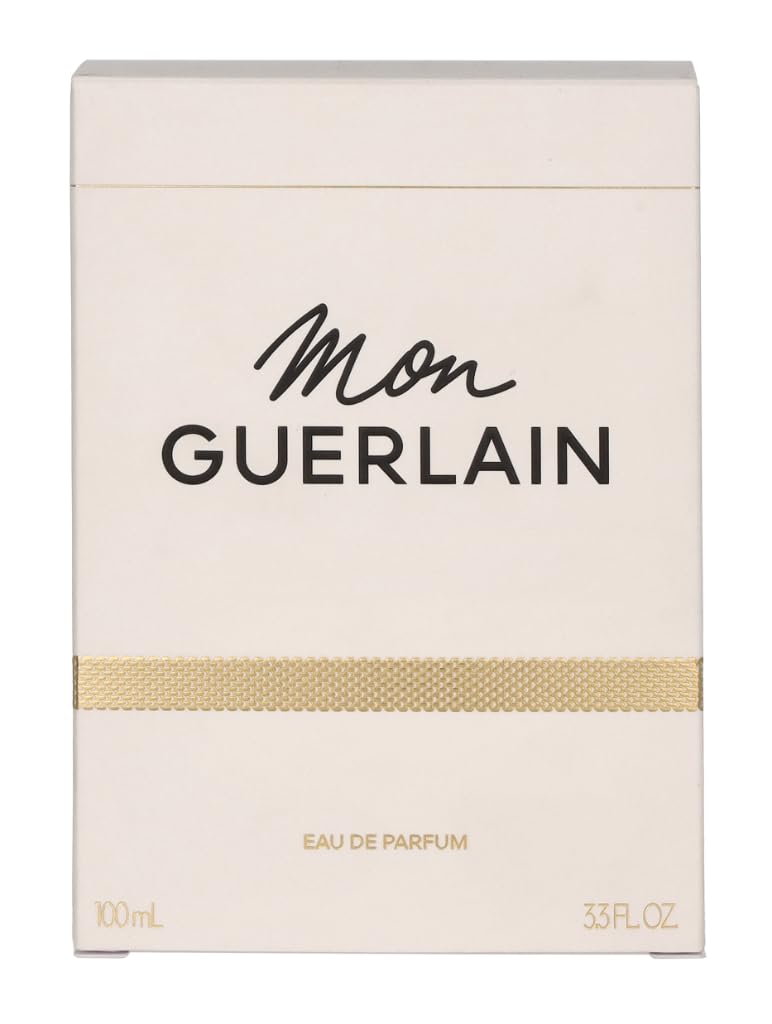 Guerlain Mon Guerlain etiqueta destacada, presentación elegante para regalar
