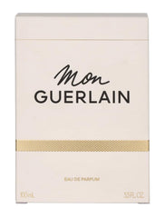 Guerlain Mon Guerlain etiqueta destacada, presentación elegante para regalar