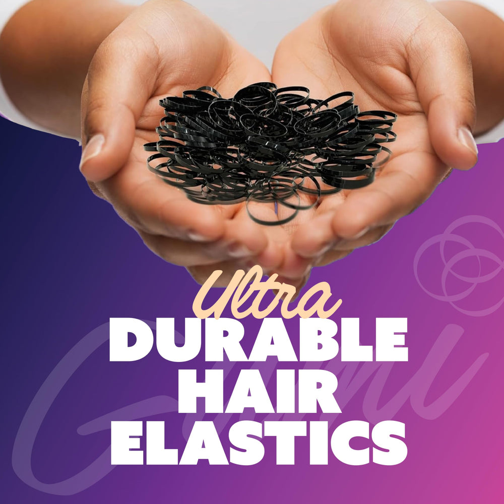 Gumi good elásticos negros ideales para uso diario y recogidos rápidos.