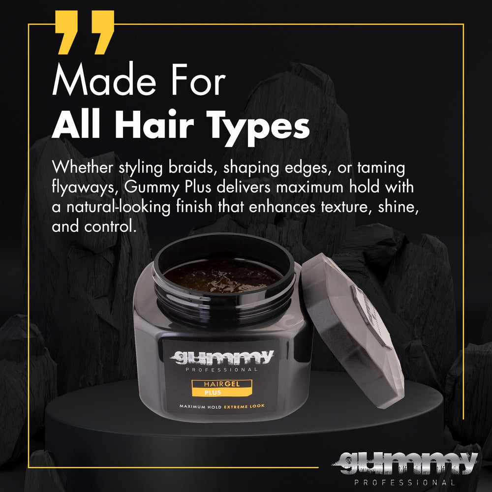 Gummy Professional Plus fijador capilar aporta brillo y suavidad sin rigidez