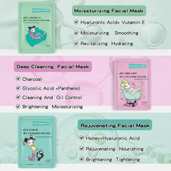 GUOYAOLIFU mascarilla de colageno para nutricion y firmeza de la piel