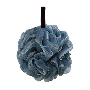 GXBTOPGO esponja de baño azul para exfoliar y generar espuma durante la ducha
