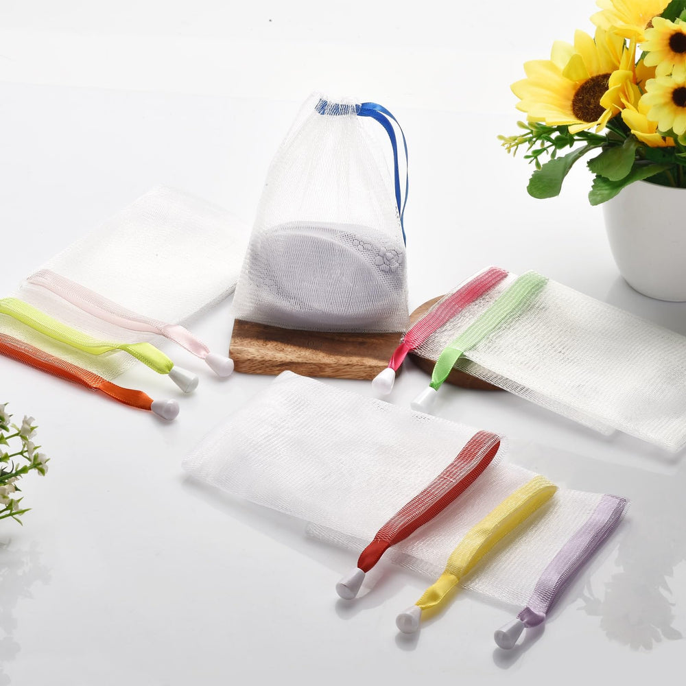 GXLWJXWLV bolsa jabón espuma de red para ducha diaria.