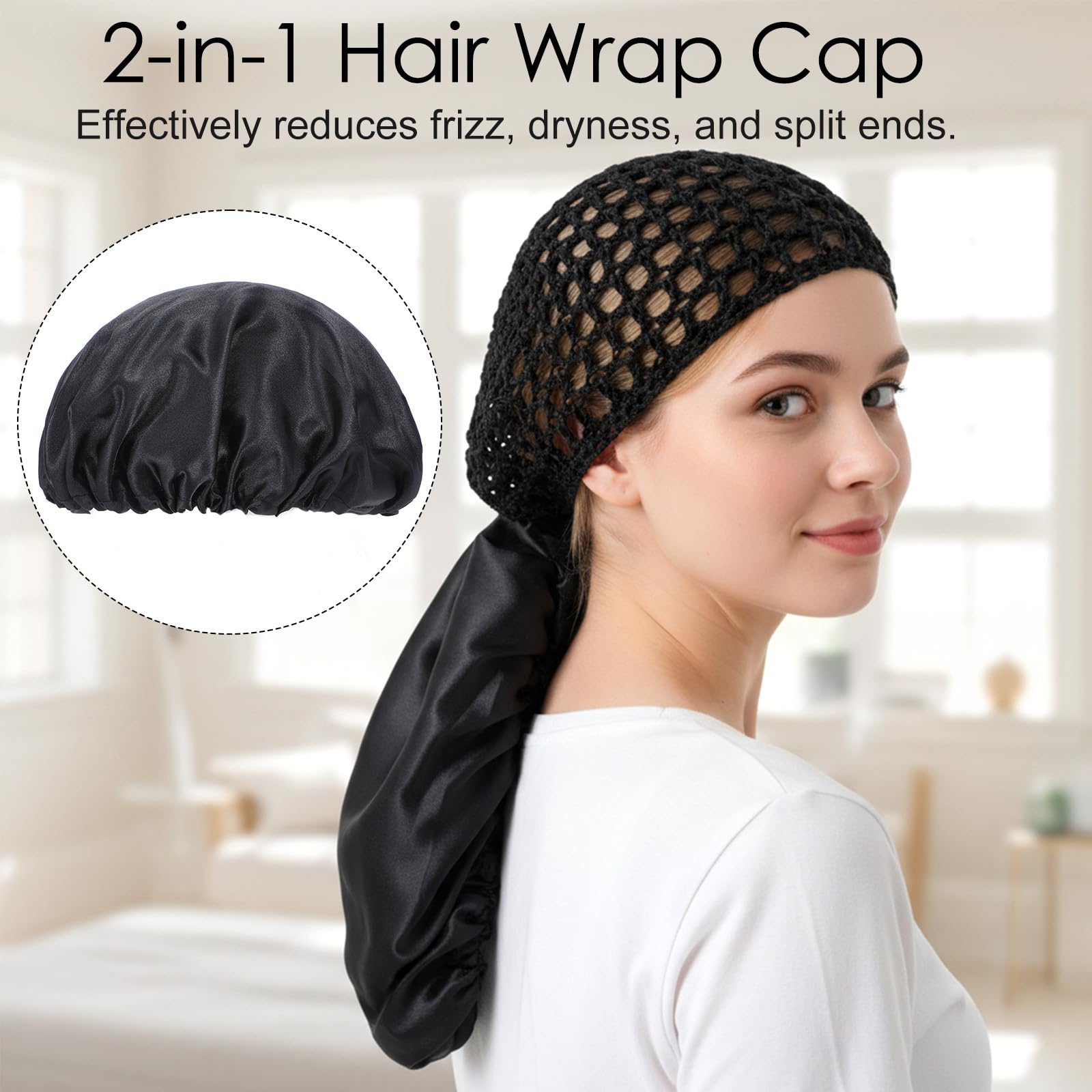 HaiFafafaing wrap cap seda ligero ideal para viajar