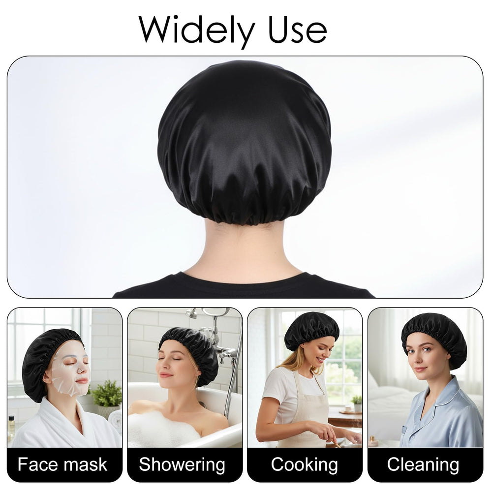 HaiFafafaing wrap cap protege el cabello durante la noche