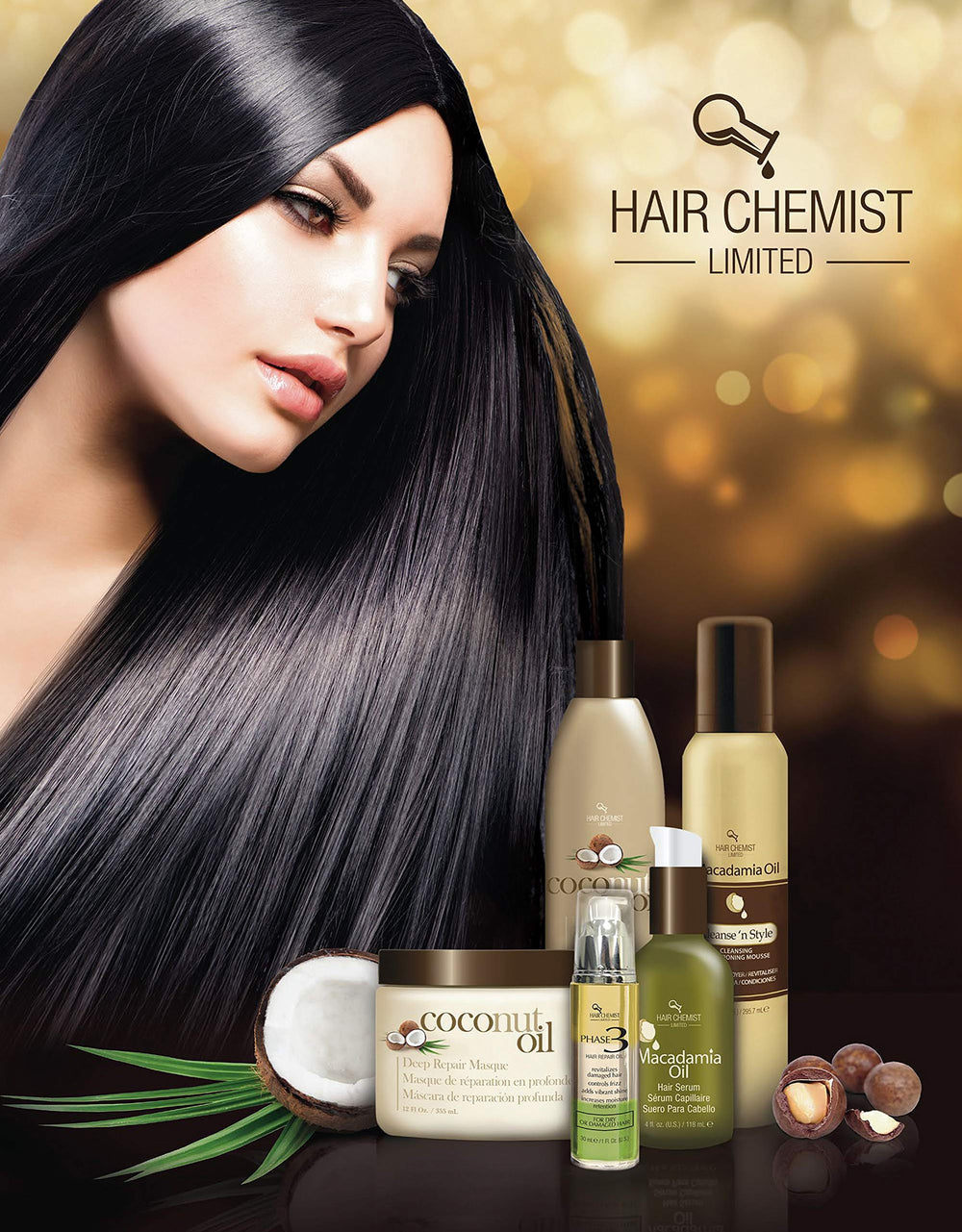 Hair Chemist protege del lavado frecuente y mantiene elasticidad