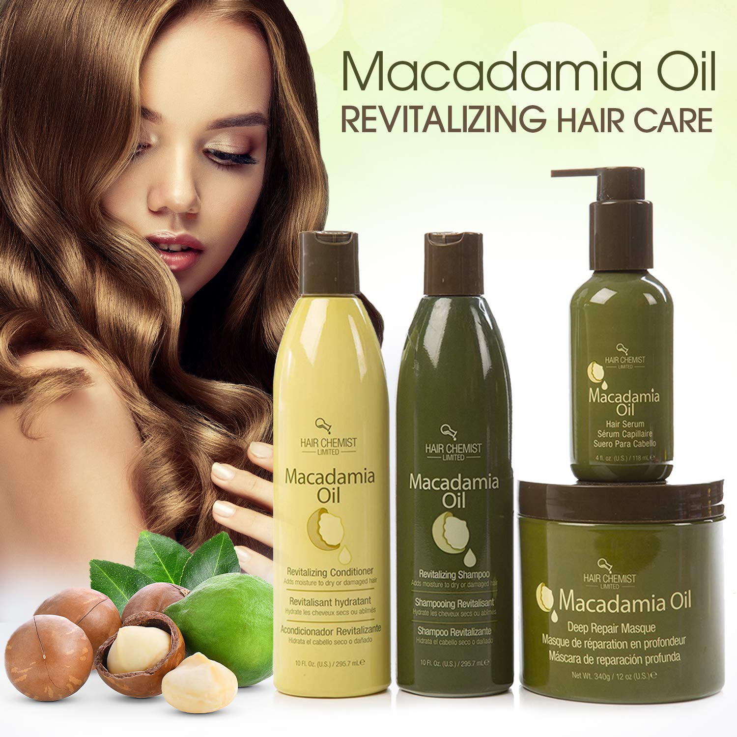 Hair Chemist Mascarilla con ingredientes naturales que fortalecen el cabello