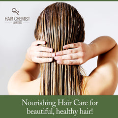 Hair Chemist Mascarilla Reparadora, textura cremosa que nutre el cabello