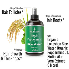 Aplicación de Hair Thickness Maximizer en cabello para nutrir desde la raíz