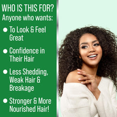 Biotina y menta en Hair Thickness Maximizer, ingredientes clave para cabello