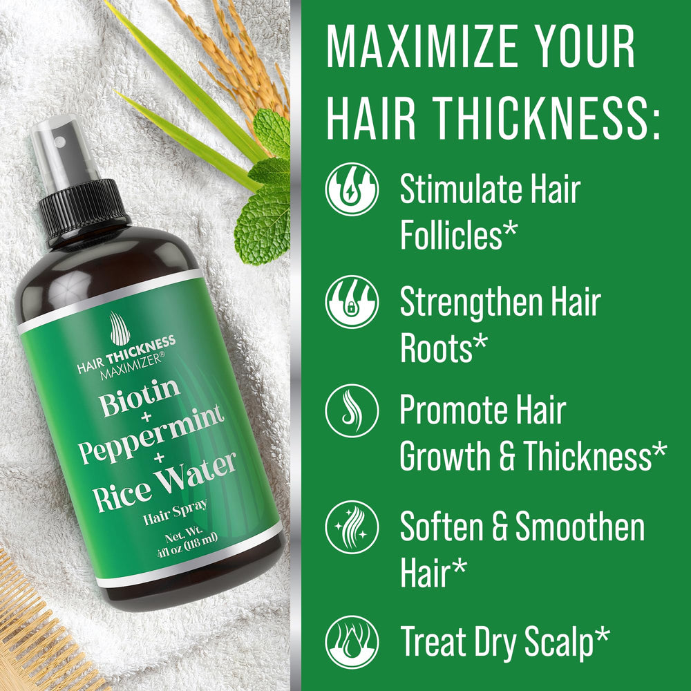 Mechones húmedos con Hair Thickness Maximizer muestran hidratación y frescura