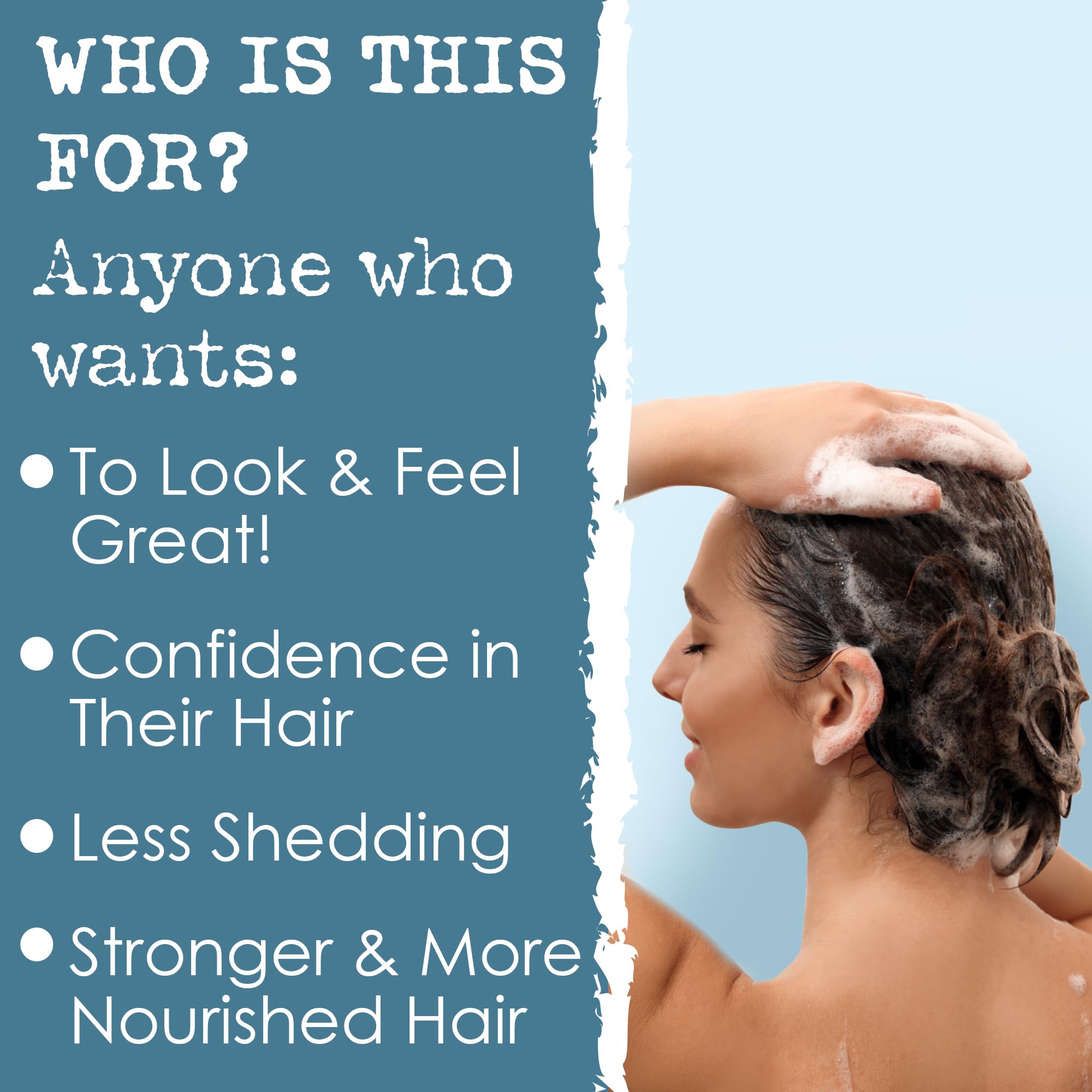 Hair Thickness Maximizer ingredientes manteca de cacao y karité, nutrición suave para el cabello.