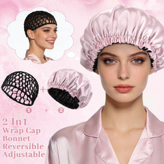 HairChrysm doble-capa-satinado reduce fricción y protege la fibra