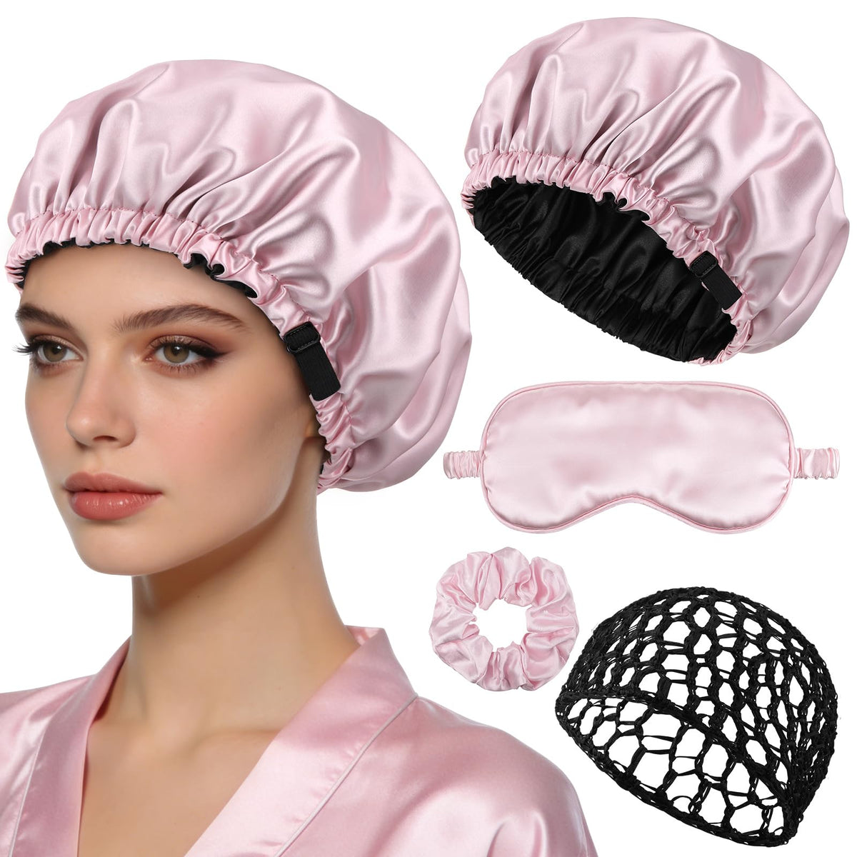 HairChrysm goro-envuelve-reversible para dormir con comodidad suave