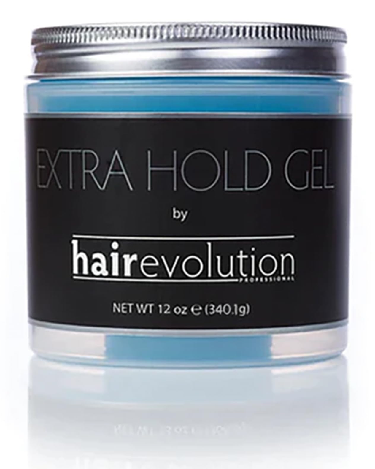 Hairevolution Gel Extra Hold en envase de 12 onzas para fijación duradera