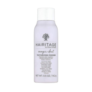 Hairitage polvo texturizante en aplicación seca para añadir volumen