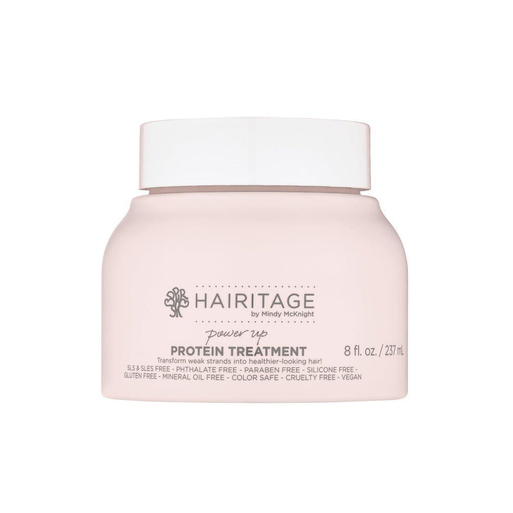 Hairitage Power Up: empaque visible, fácil de usar en casa.