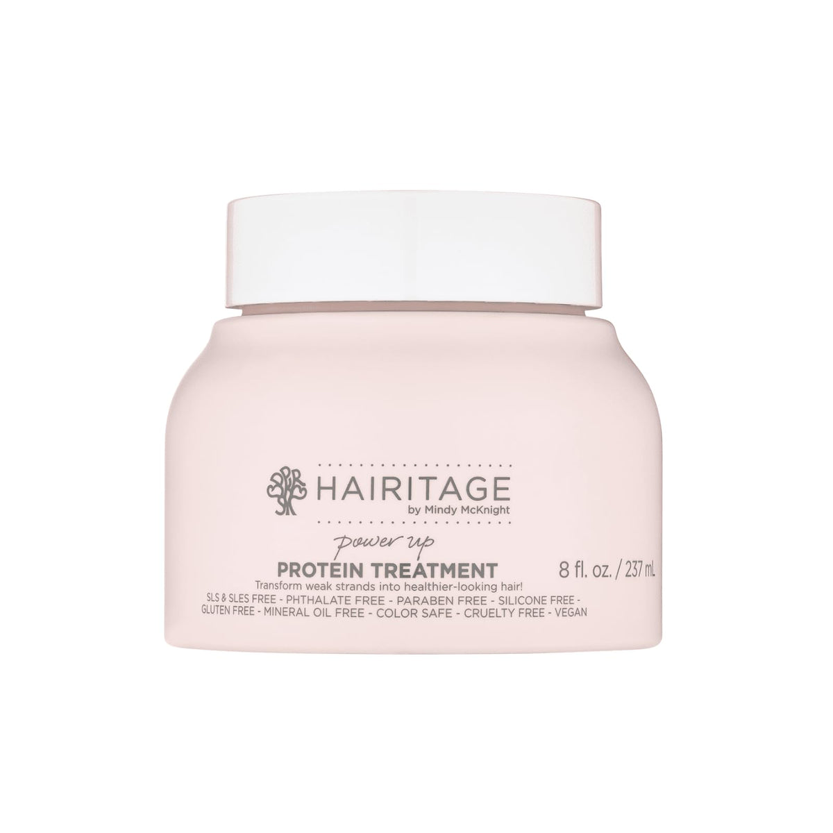 Hairitage Power Up: empaque visible, fácil de usar en casa.