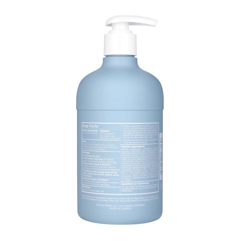 Hairitage Wash It Away: cuero cabelludo graso, posible alivio del picor.