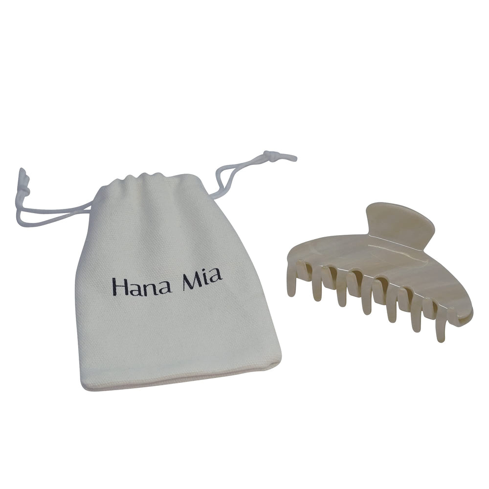 Regalo elegante Hana Mia con bolsa antipolvo incluida.