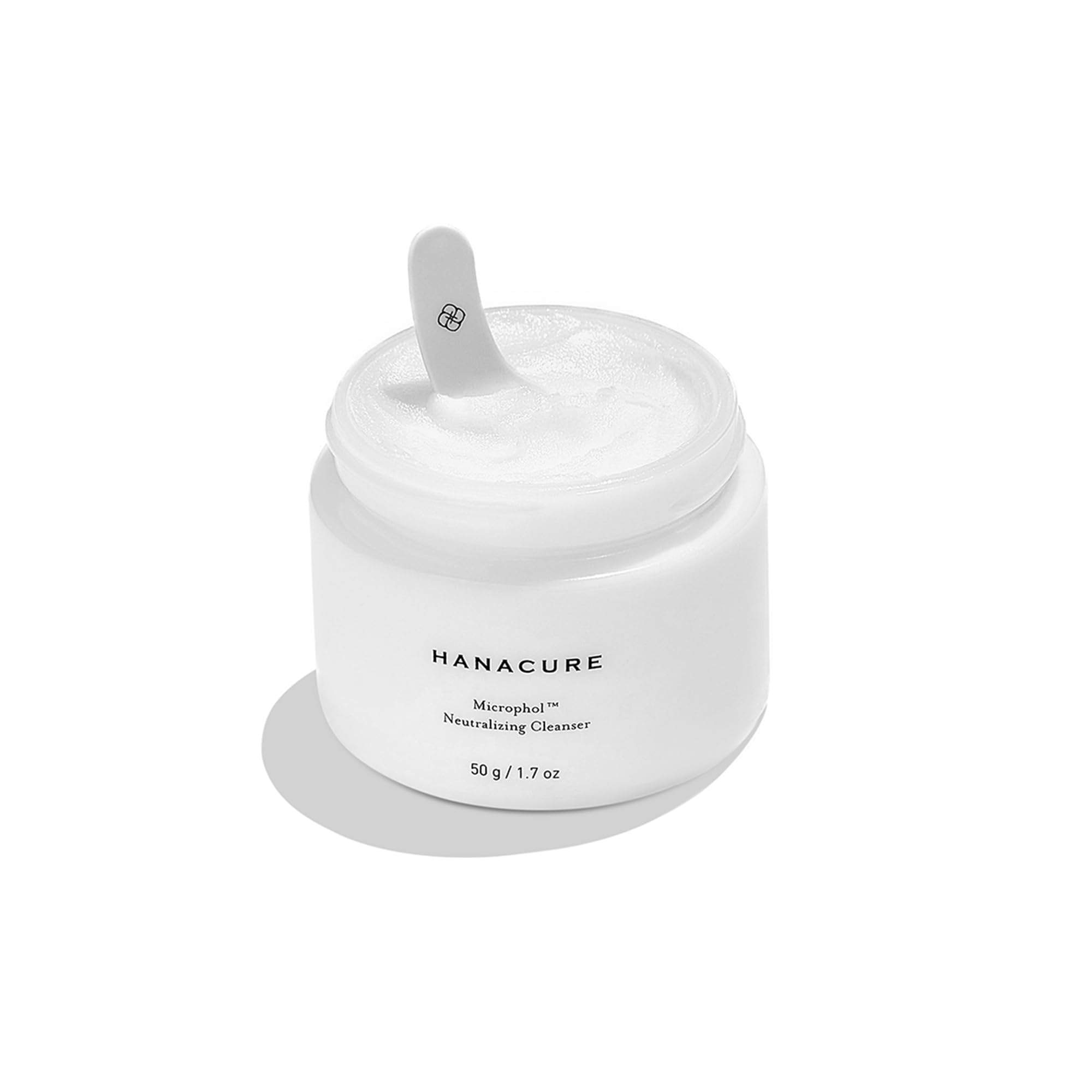Hanacure Microphol botella neutra pH para piel sensible, base suave