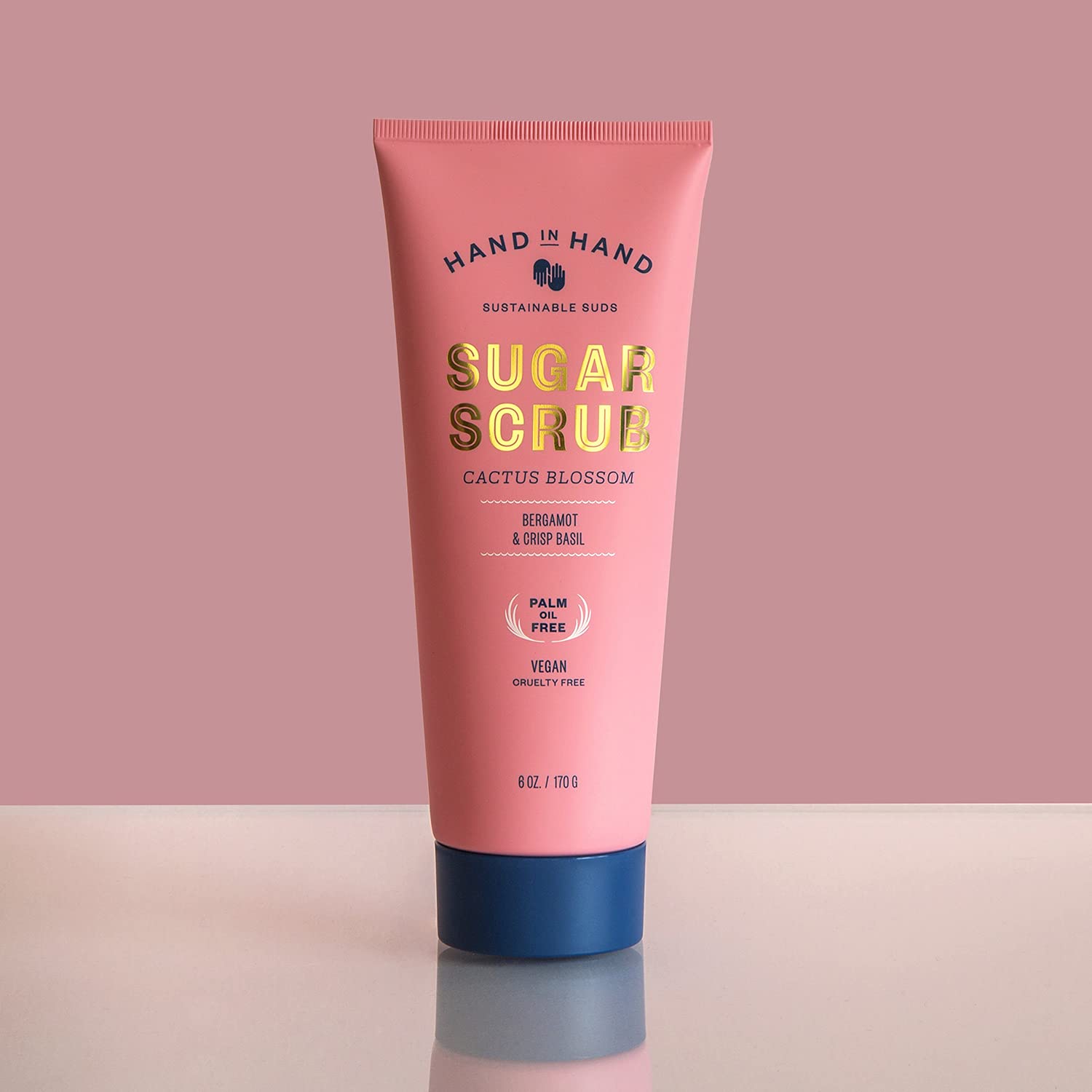 Hand in Hand Sugar Scrub aceite de coco orgánico nutre la piel
