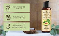 Handcraft Blends aceite de aguacate para masaje, textura suave