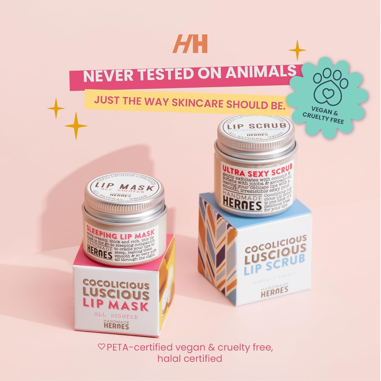 Regalo de belleza Handmade Heroes para labios.