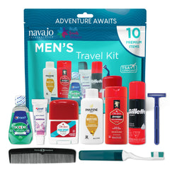 Kit Handy Solutions para viaje con 10 piezas y bolsa reutilizable para organización