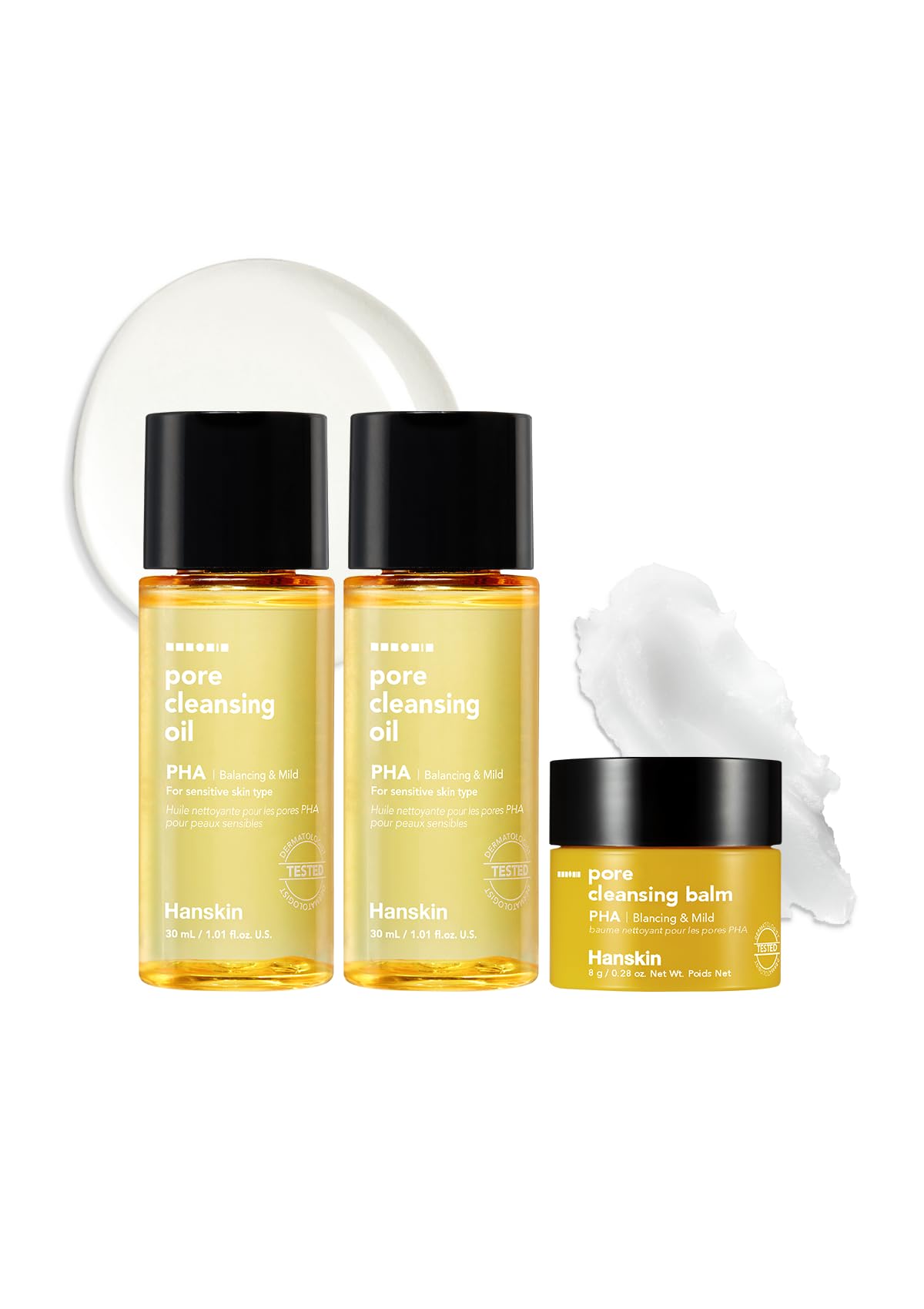 Hanskin PHA aceite de limpieza para doble limpieza suave