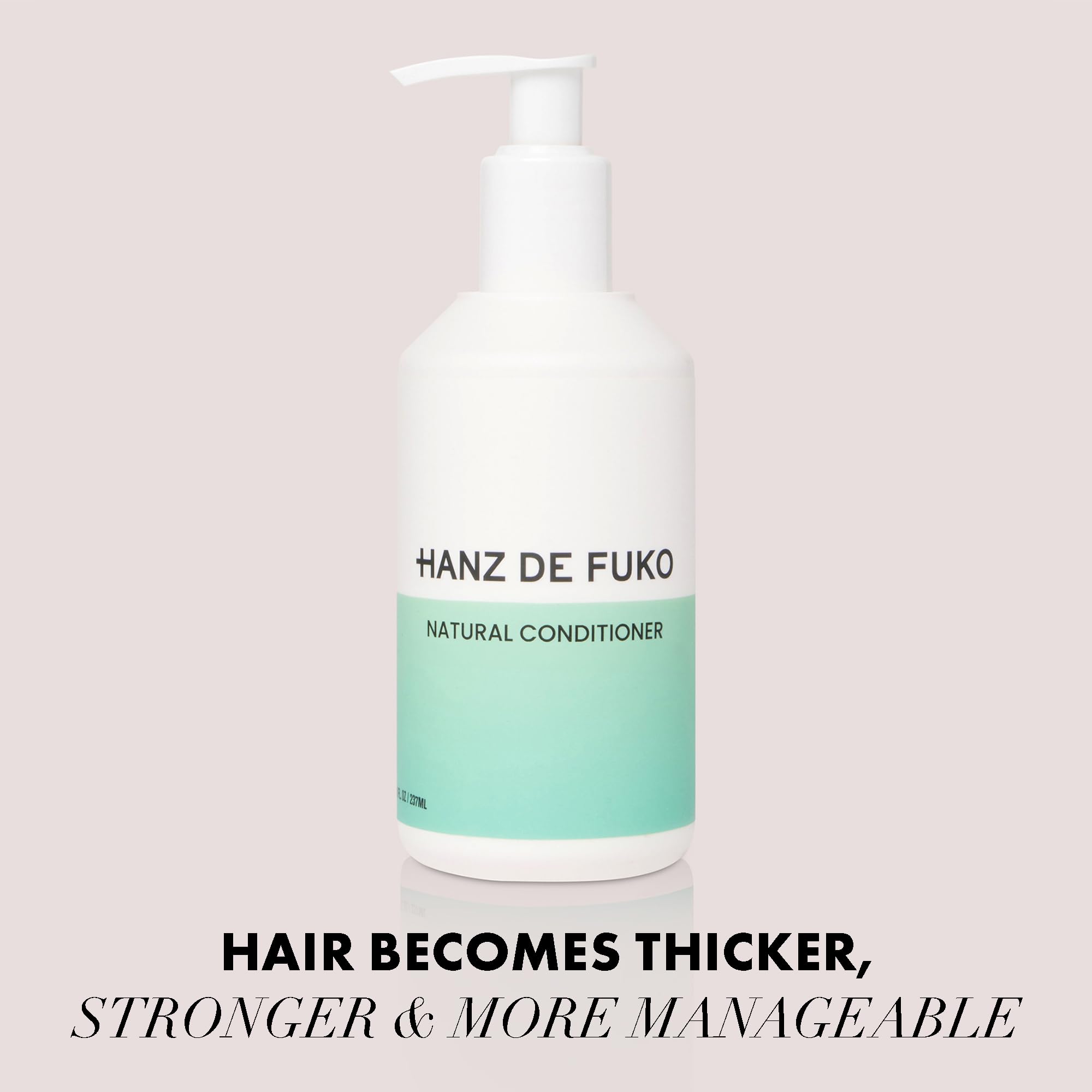 Acondicionador Hanz de Fuko aplicación sencilla para cabello suave