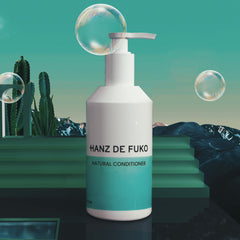 Acondicionador Hanz de Fuko con ingredientes botánicos para nutrición capilar