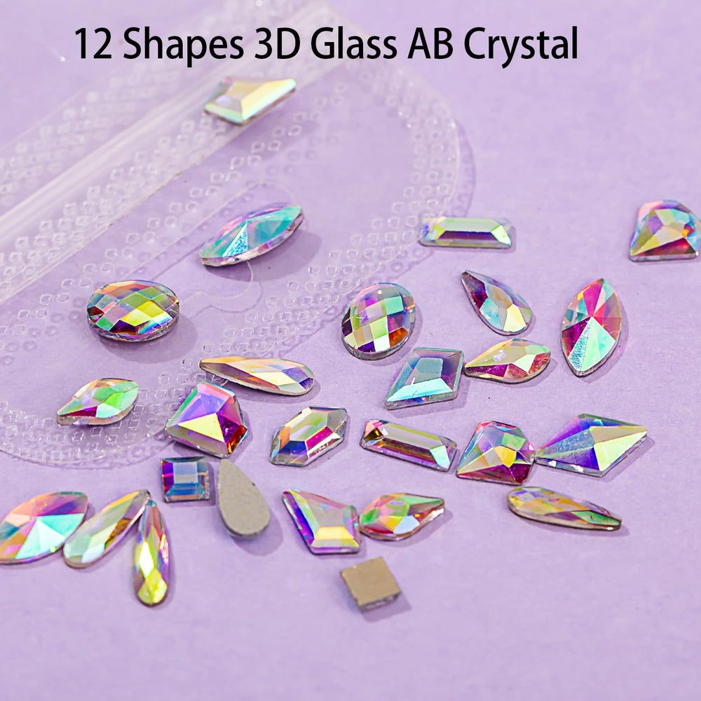haozher charms 3D para uñas corazones y estrellas para diseños únicos