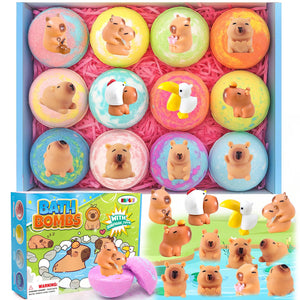 Bomba HAPGFS con sorpresa capibara para niños, ideal para juego seguro