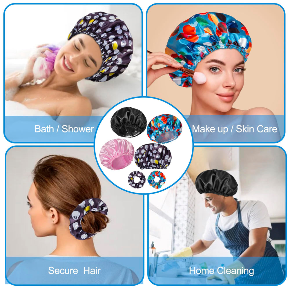 Conjunto seis en uno Happtiger para cuidado diario del cabello.