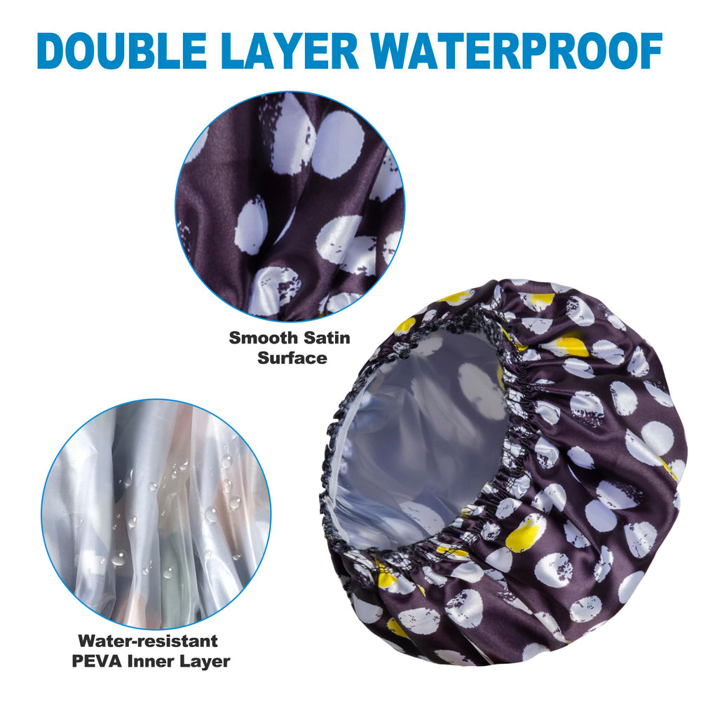 Gomas satinadas para el cabello Happtiger que mantienen el peinado sin tirones.