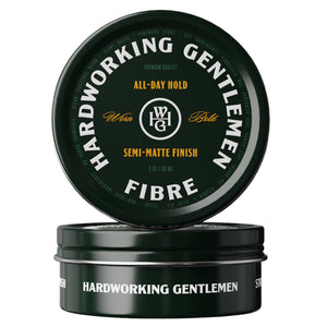 Hardworking Gentlemen fibra cabello hombre mate: control duradero para peinados definidos