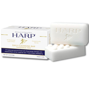 HARP Barra sin fragancia para piel sensible, uso diario suave