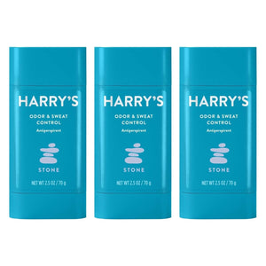 Harry's Stone desodorante en barra de 3 unidades para frescura diaria