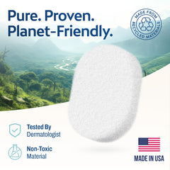 HartFelt esponjas cuerpo suaves exfoliantes para uso diario en la ducha.