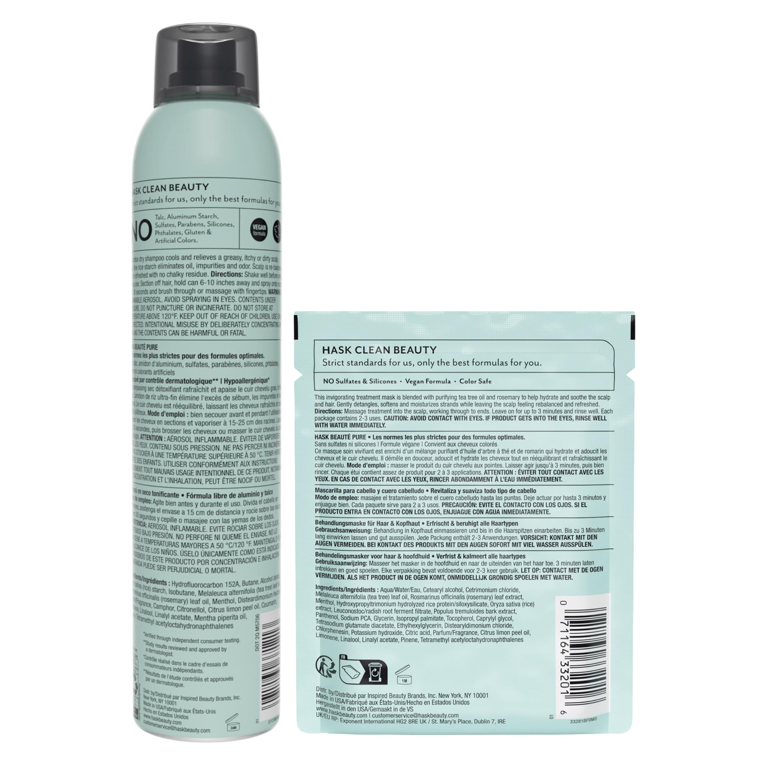 Apto para todo tipo de cabello, opción versátil de cuidado diario.