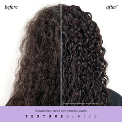 Aplicación manual de HASK Twist Tamer, distribución uniforme en el cabello