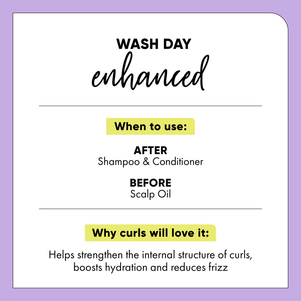 Control del frizz con HASK Twist Tamer para cabello rebelde