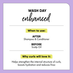 Control del frizz con HASK Twist Tamer para cabello rebelde