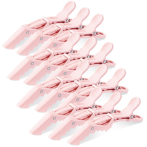 Pinzas aligator Havawish blush, empaque elegante para estilizar el cabello.
