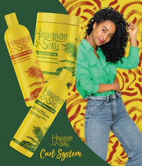 Cabello después del tratamiento, Hawaiian Silky sugiere suavidad y fortalecimiento.