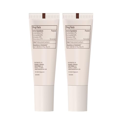Hawaiian Tropic Bálsamo Labial, aroma a coco isleño y formato compacto.