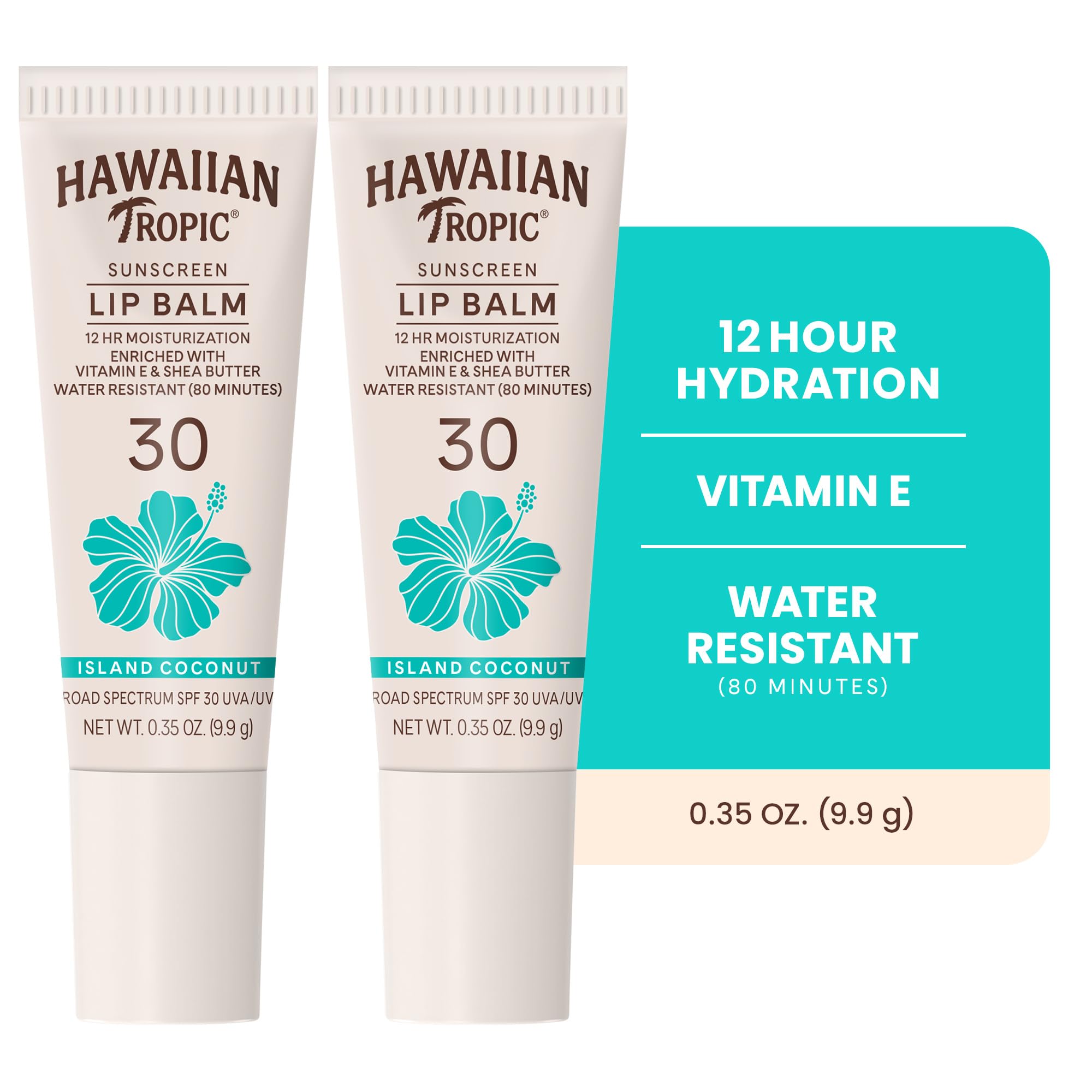 Hawaiian Tropic Bálsamo Labial, textura que se funde al aplicar.