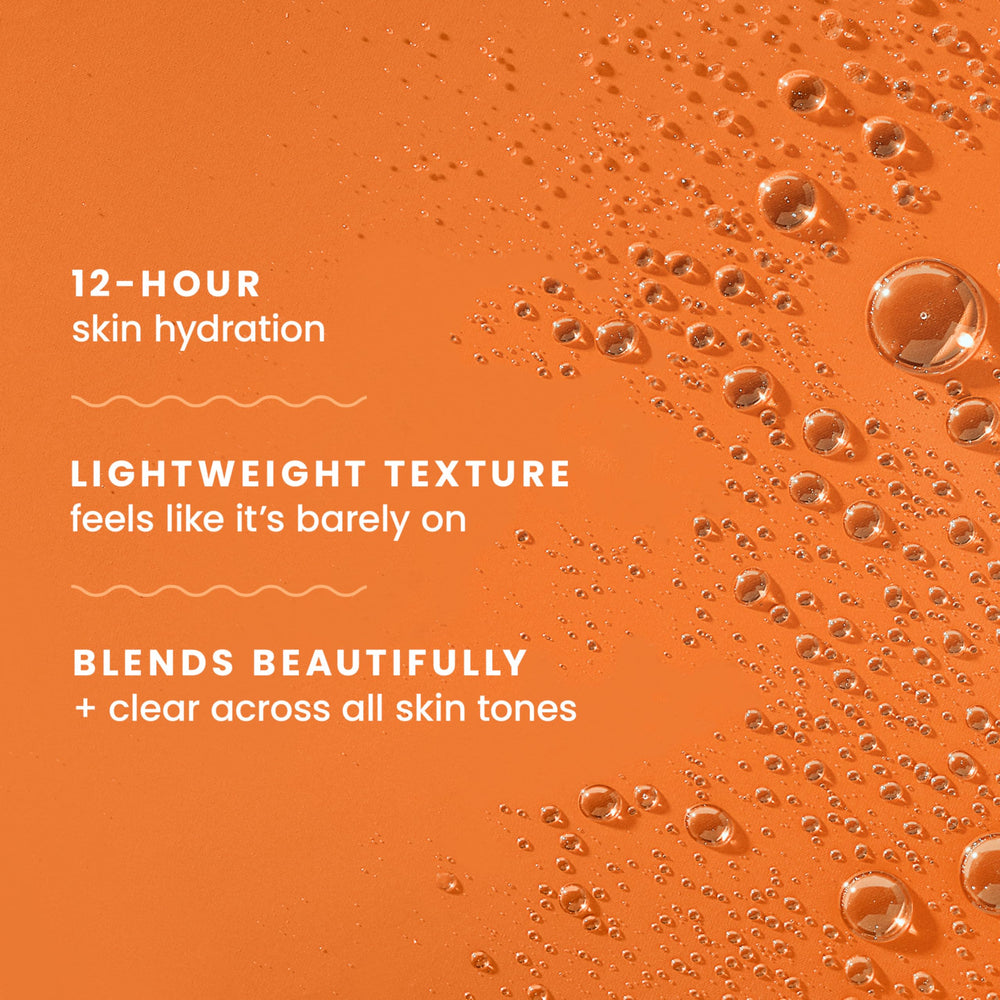 Hawaiian Tropic Weightless Hydration water-resistant up to 80 minutes for active days